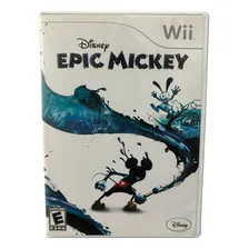 Epic Mickey Nintendo Wii Jogo MĂdia FĂsica Game Top Foto mini 1