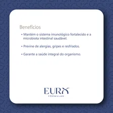 Epicor 250mg 30 Cápsulas Imunidade Intestino Euro Fórmulas Sabor N/a Foto mini  3