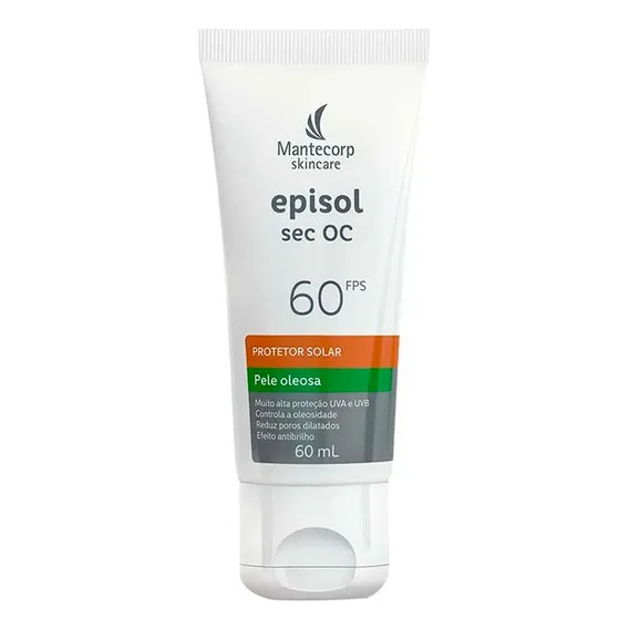 Episol Sec Oc Fps 60 Protetor Solar 60g Pele Oleosa Foto 1