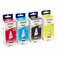 Epson 664 T6641 Tinta de impressora 4 unidades Foto mini 1