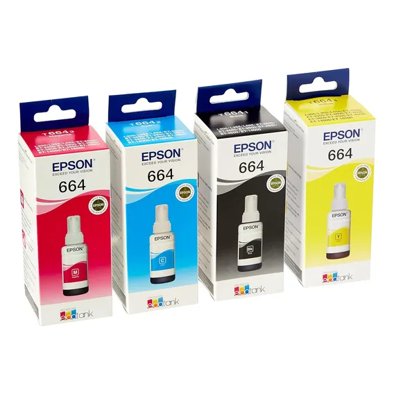 Epson 664 T6641 Tinta de impressora 4 unidades Foto 1