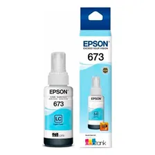 Epson Tinta T673 Cian Light L1800 L805 L850 L810 L800 Foto mini 2