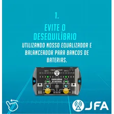 Equalizador Balanceador Para Banco De Baterias Jfa 12v/24v Foto mini 4
