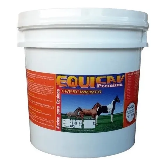 Equicav Premium Crescimento Agrocave Suplemento Cavalo 2 Kg. Foto 1