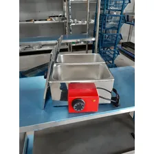 Equipe inox Derretedor de Chocolate Industrial 5 kg Dois Tanques de 2,5 litros 110V Elétrico Foto mini  3