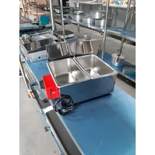 Equipe inox Derretedor de Chocolate Industrial 5 kg Dois Tanques de 2,5 litros 110V Elétrico Foto mini 4