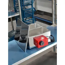 Equipe inox Derretedor de Chocolate Industrial 5 kg Dois Tanques de 2,5 litros 110V Elétrico Foto mini  2