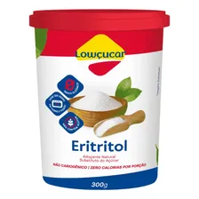 Eritritol Adoçante Natural em Pó Lowçucar 300g Foto mini 1