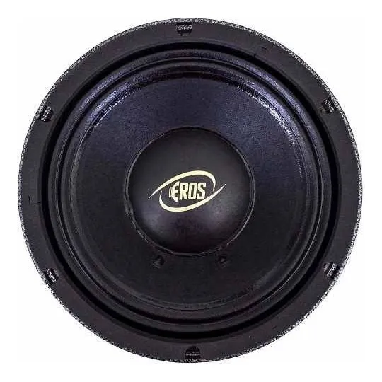 Eros Woofer 8 Alto Falante E-358 Xh Galvani 350w Rms Black Foto 1