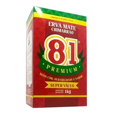Erva Mate Chimarrão 81 Premium Vácuo 1kg Foto mini 1