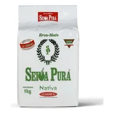 Erva Mate Seiva Pura Nativa 1 Kg Vácuo Chimarrão Classe A Foto  mini 1