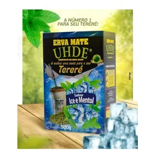 Erva Mate Tereré Uhde Sem Açucar Sabor Ice E Mentol 500g Foto mini 4