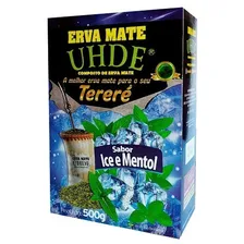 Erva Mate Tereré Uhde Sem Açucar Sabor Ice E Mentol 500g Foto mini 2