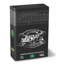 Erva Tereré Mate Black Ice Menta Campanário 500gr Foto  mini 1
