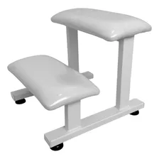 Escada 2 Degraus Almofadada Clínica Estética Auxiliar Estek Cor Branco Foto mini  3