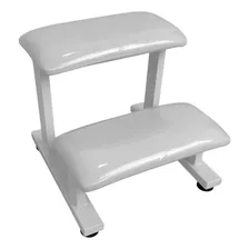Escada 2 Degraus Almofadada Clínica Estética Auxiliar Estek Cor Branco Foto mini  2