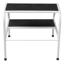 Escada 2 Degraus Standard Clínica Estética Auxiliar Estek Cor Branco Foto mini 2
