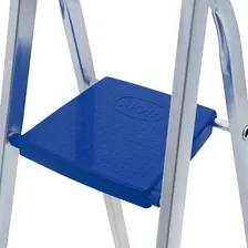 Escada 5 Degraus Alumínio Tesoura Doméstica Reforçada Mor Foto mini 4