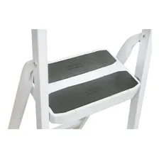 Escada Aço Branca 5 Degraus Premium - Maestro Foto mini 3