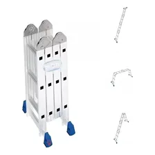 Escada Aluminio Articulada 3x4 12d Multifuncional Mor Cor Cinza Foto mini 1