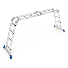 Escada Aluminio Articulada 4x4 Multifuncional Cavalete Foto mini 2