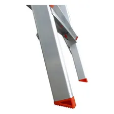 Escada Aluminio Doméstica 6 Degraus Agata Cor Detalhes Laranja Foto mini 4