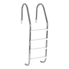 Escada Em Aço/inox Para Piscinas C/ 4 Degraus Abs Foto mini 1