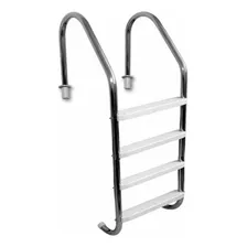 Escada Em Aço/inox Para Piscinas C/ 4 Degraus Abs Foto mini 2