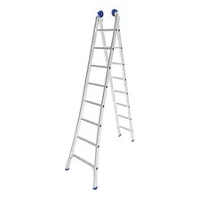 Escada ExtensÃvel 2x8 Em AlumÃnio Com 16 Degraus - Mor Foto mini 3