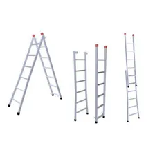 Escada ExtensÃvel Cinza Aço 07x12 Degraus Reforçada 3,80mts Foto mini 2