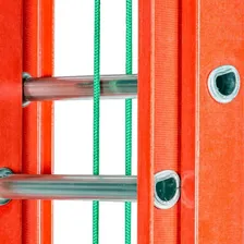 Escada Fibra Vidro Extensiva 23 Degraus 4,50x7,80 M Fibermax Cor Laranja Foto mini 3