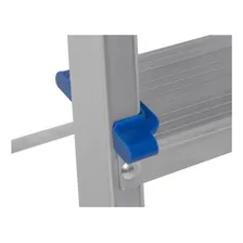 Escada Mor 3 Degraus 100% Aluminio Tesoura 5101 Resistente Cor Prateado Foto mini 4