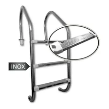 Escada Para Piscina Aço Inox 3 Degraus Inox Foto mini 4