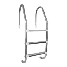 Escada Para Piscina - Aço Inox 304 - 3 Degraus Em Aço Inox Foto mini 1