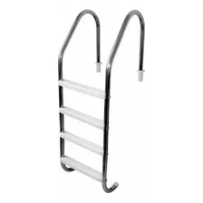 Escada Para Piscina Em Aço Inox Com 4 Degraus Abs Sodramar Foto mini 1