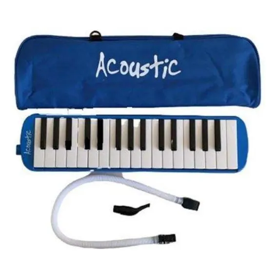 Escaleta Pianica Azul 32 Teclas Com Bag - Acoustic Foto 1