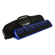 Escaleta Spring Sg-37 Azul 37 Teclas Pretas Piânica Com Capa Foto mini 3