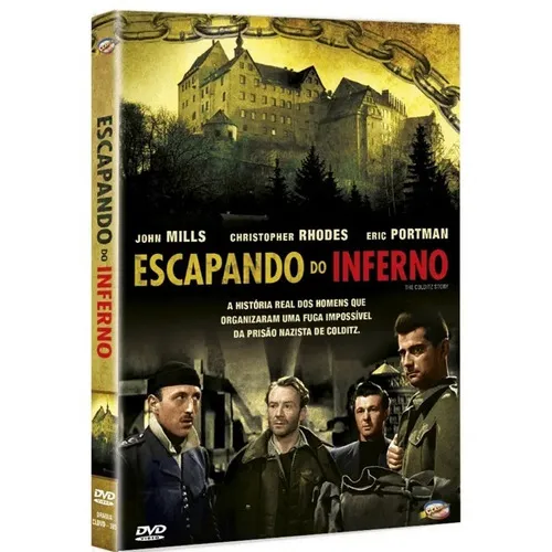 Escapando Do Inferno - Dvd - John Mills - Christopher Rhodes Foto 1
