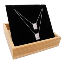 Escapulário Em Ouro Branco 18k Cartier Unissex Dupla Face Foto mini 2