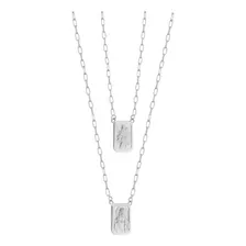 Escapulário Em Ouro Branco 18k Cartier Unissex Dupla Face Foto mini 1