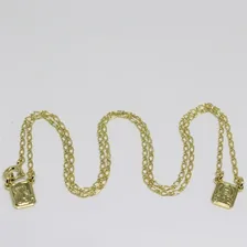 Escapulário Infantil Retangular Mini - Folheado À Ouro 18k Cor Dourado Foto mini 4