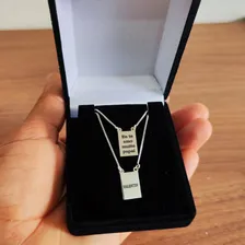 Escapulário Masculino Ou Feminino Personalizado Prata 925 Cor Prateado Foto mini  2