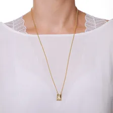 Escapulario Nossa Senhora Aparecida Banhado A Ouro 18k Foto mini 4