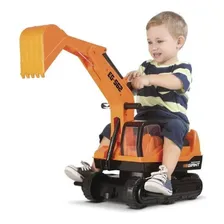 Escavadeira Gigante Giant Escavator 1780 - Roma Brinquedos Cor Laranja Foto mini 2