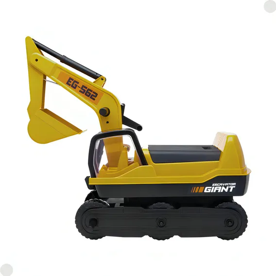 Escavadeira Gigante Giant Escavator Trator Amarelo 1784 Roma Foto 1
