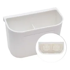 Escorredor 20 Pratos Inox Branco Com Porta Talheres Foto mini 1