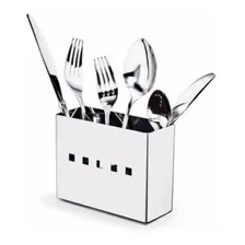 Escorredor 20 Pratos Talher Inox Bandeja Coletora Makinox Foto mini 2
