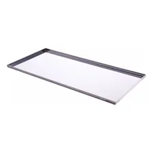 Escorredor de embutir fixo com bandeja para pratos e louças 77cm inox 3072 jomer Foto mini 3