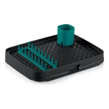 Escorredor De Louças Tupperware Modular Suporte Talher/prato Cor Preto Foto mini 2