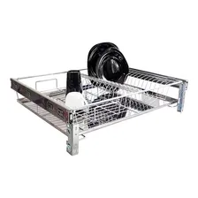 Escorredor Gaveta C/ Trilhos Deslizante 57cm Jomer 3340 Inox Foto mini 1